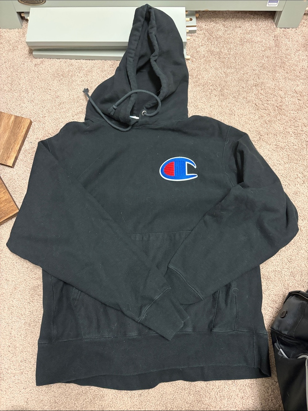 Champion Reverse Weave Large C Hoodie | L